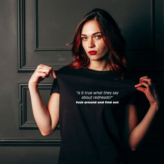 Est-ce vrai ce qu'on dit des rousses ? - Chemise drôle pour tous mes camarades GINGERS !