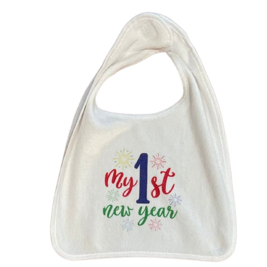 Baby's 1st Holidays Bibs - Choose from single/ occasion or purchase the bundle! - Great Baby Shower Gift!