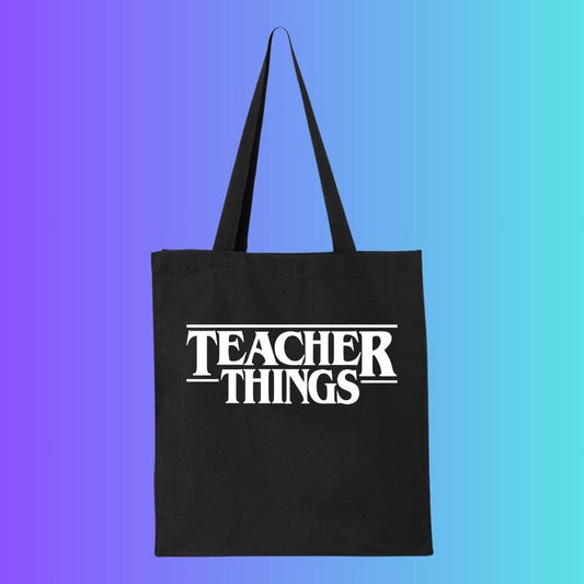Teacher Things Tote Bag