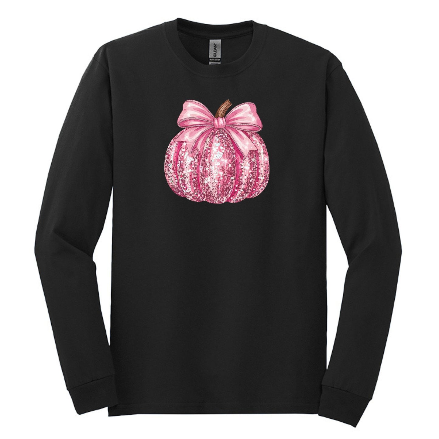 Pink Pumpkin for October - Breast Cancer Awareness - Available in short sleeve, long sleeve, crewneck or hoodie