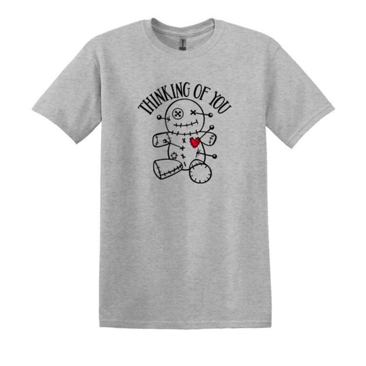 Thinking of you - VOODOO T-Shirt - Gildan Heavy Cotton