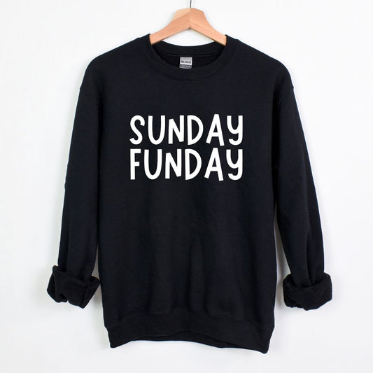 Sunday Funday - Sweat-shirt à col rond