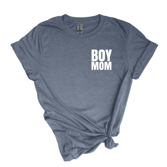 BOY MOM - Adult Soft-style T-shirt
