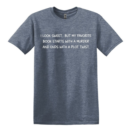 Psychological Thriller Book Lover Soft-Style T-shirt