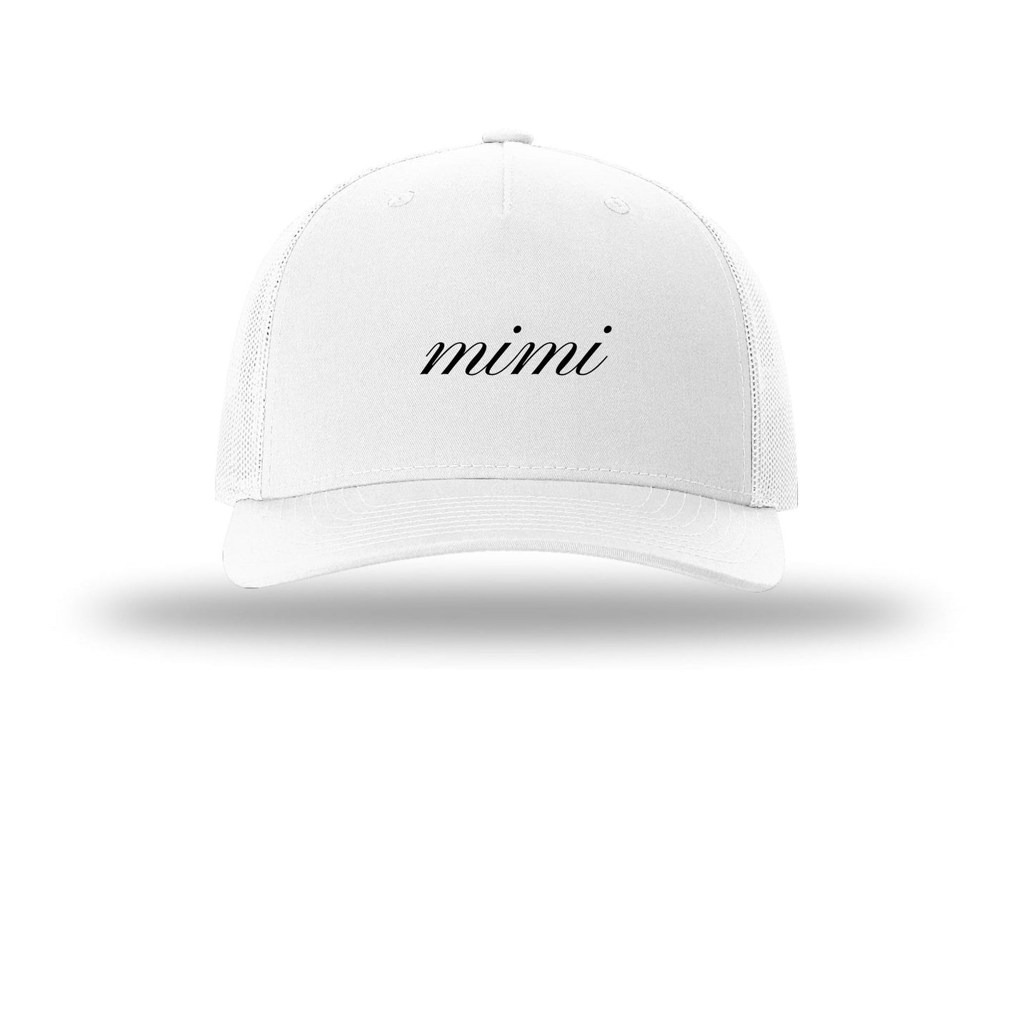 Custom Richardson 112FP Trucker Cap – Personalized for Grandma, Grandpa & More | Choose Your Font | Add Any Name