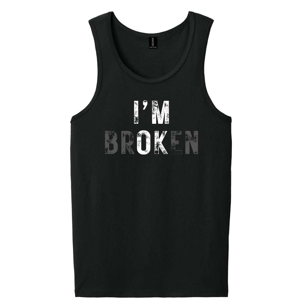 I'M OK | I'M BROKEN - Distressed Graphic Apparel