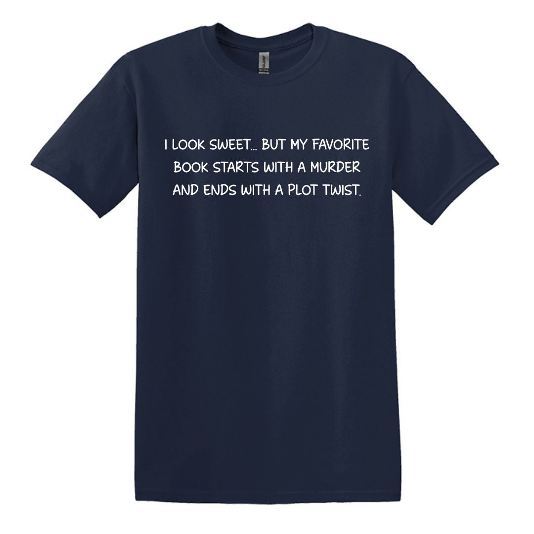 Psychological Thriller Book Lover Soft-Style T-shirt