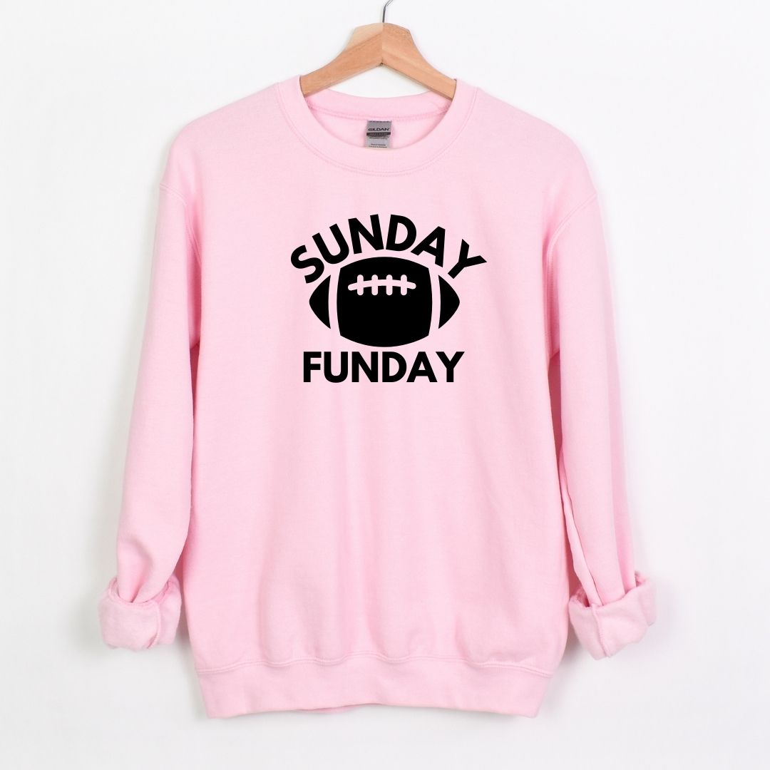 Sunday Funday Football - Crewneck Sweatshirt