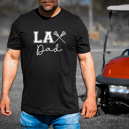 LAX Dad - Adult Unisex Soft T-shirt