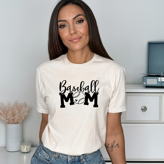 Baseball Mom - Adult Unisex Soft T-shirt
