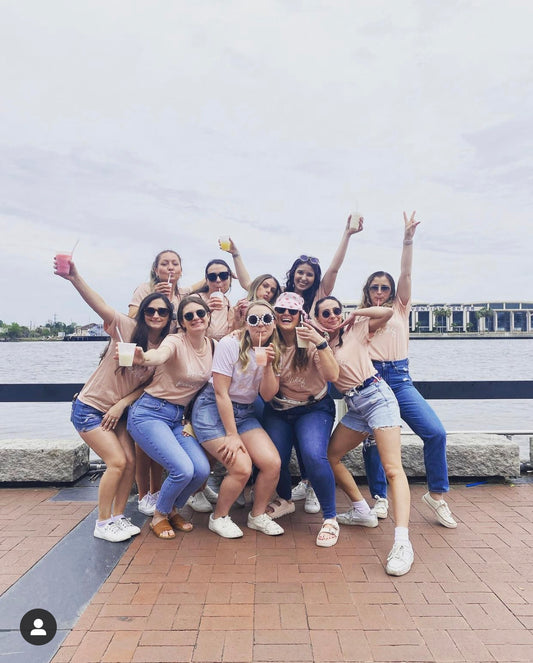 Peachy Bride/Bride's Peaches - Bachelorette Shirts