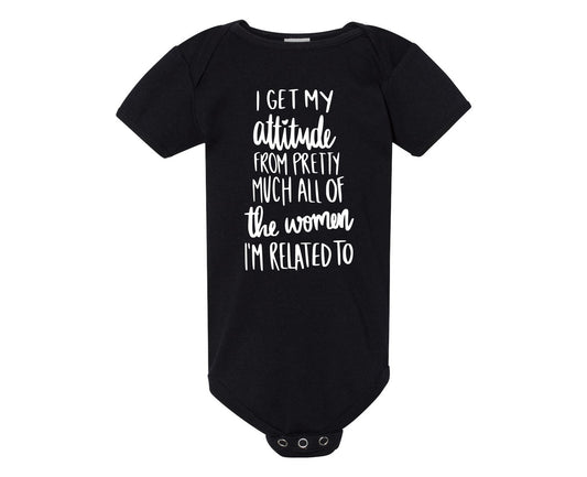 Baby One Piece Bodysuit - Attitude