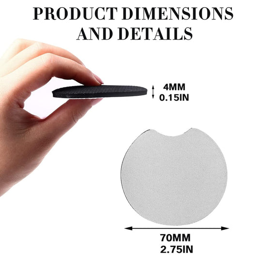 Custom Photo Car Coasters – Set of 2