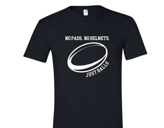 SIN ALMOHADILLAS. SIN CASCOS. Camiseta de rugby