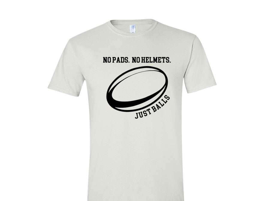 SIN ALMOHADILLAS. SIN CASCOS. Camiseta de rugby