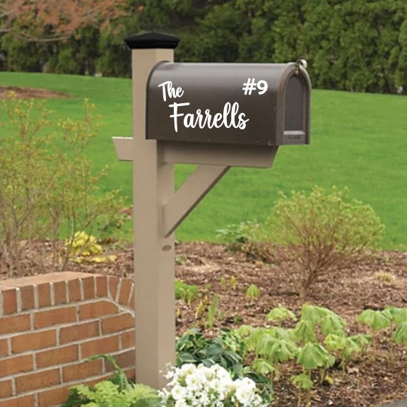 Autocollants de boîte aux lettres