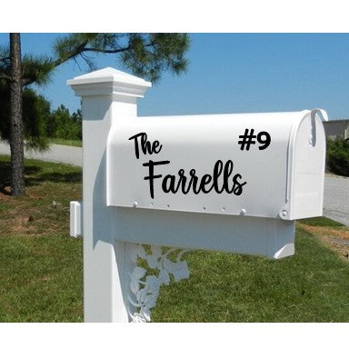 Autocollants de boîte aux lettres