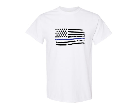 T-shirts Ligne Bleue