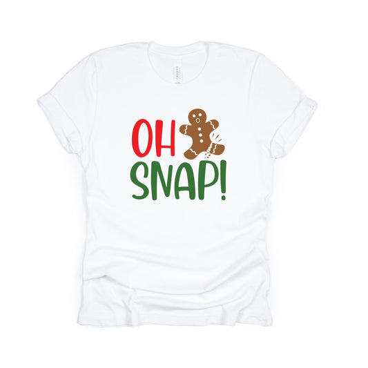 Oh Snap! Gingerbread cookie tee