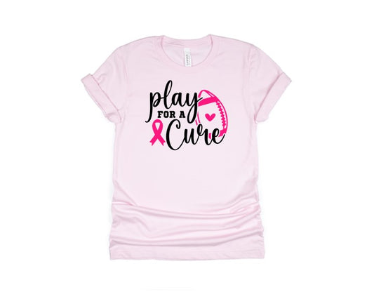 Play for a cure Tee - Football