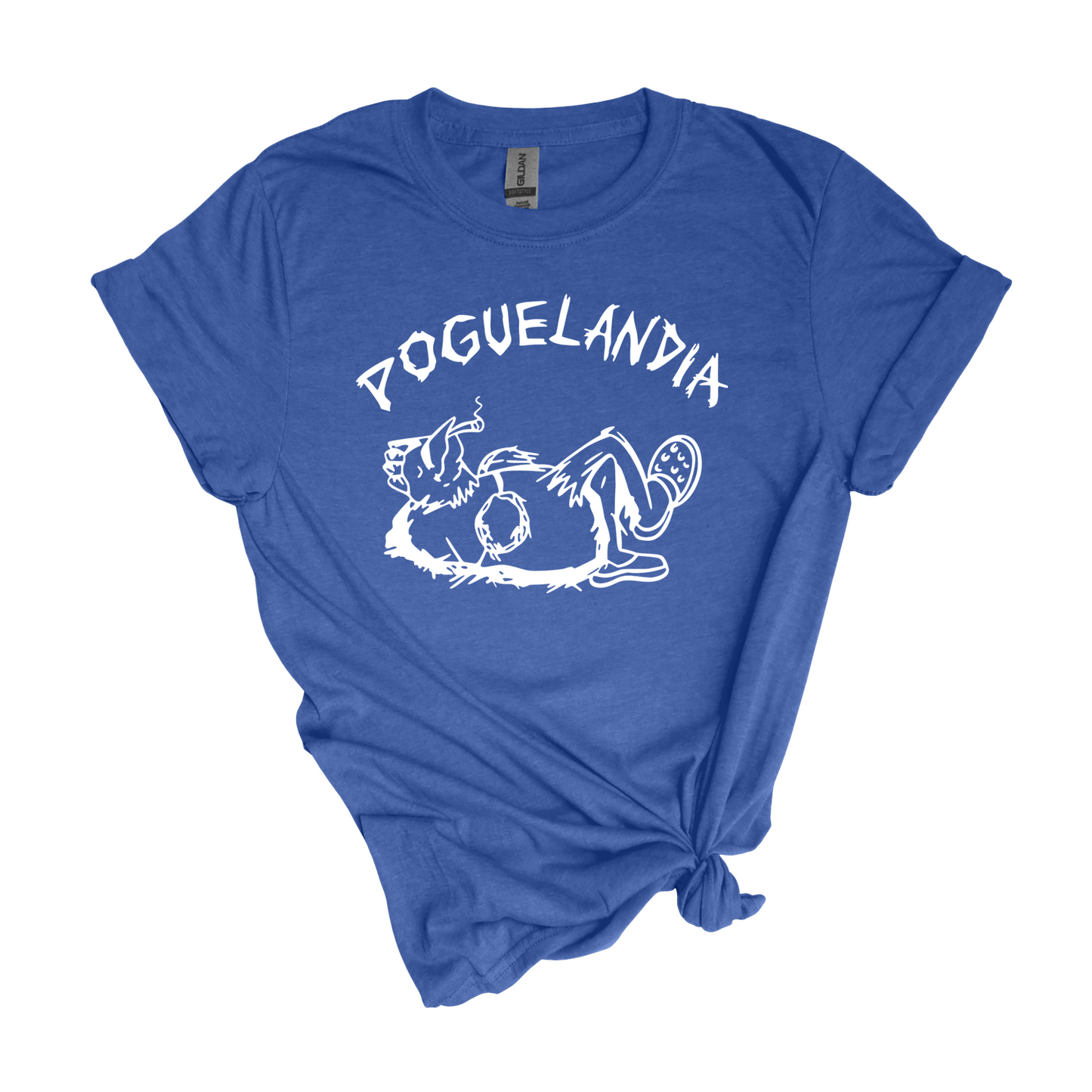 Poguelandia - Adult Unisex Soft T-Shirt - OBX - Outer Banks