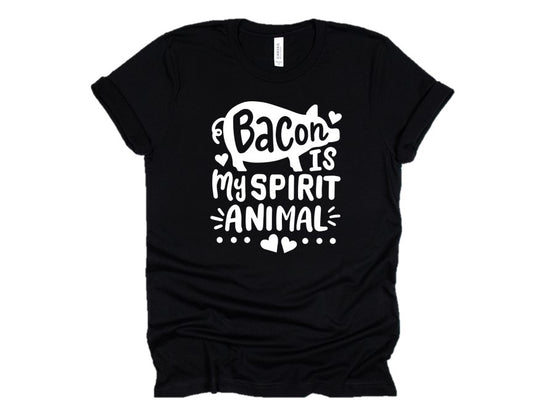Bacon is my spirit animal Tee - Unisex Tee