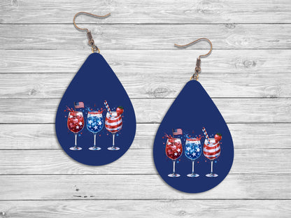 Patriotic Earrings - Choose from many styles