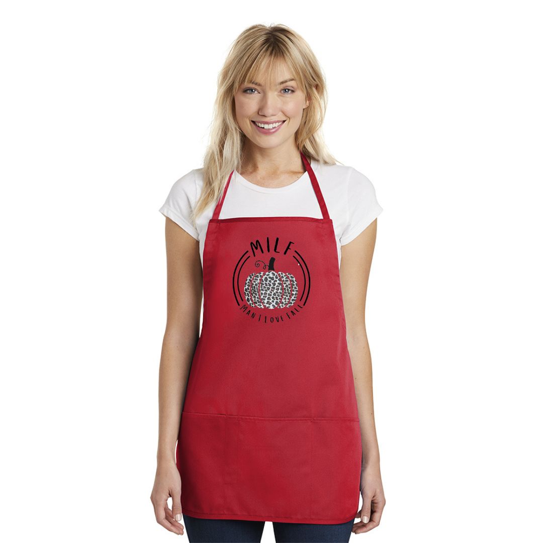 Embroidered Funny Aprons for Men Women - Lovely Chef Deserve