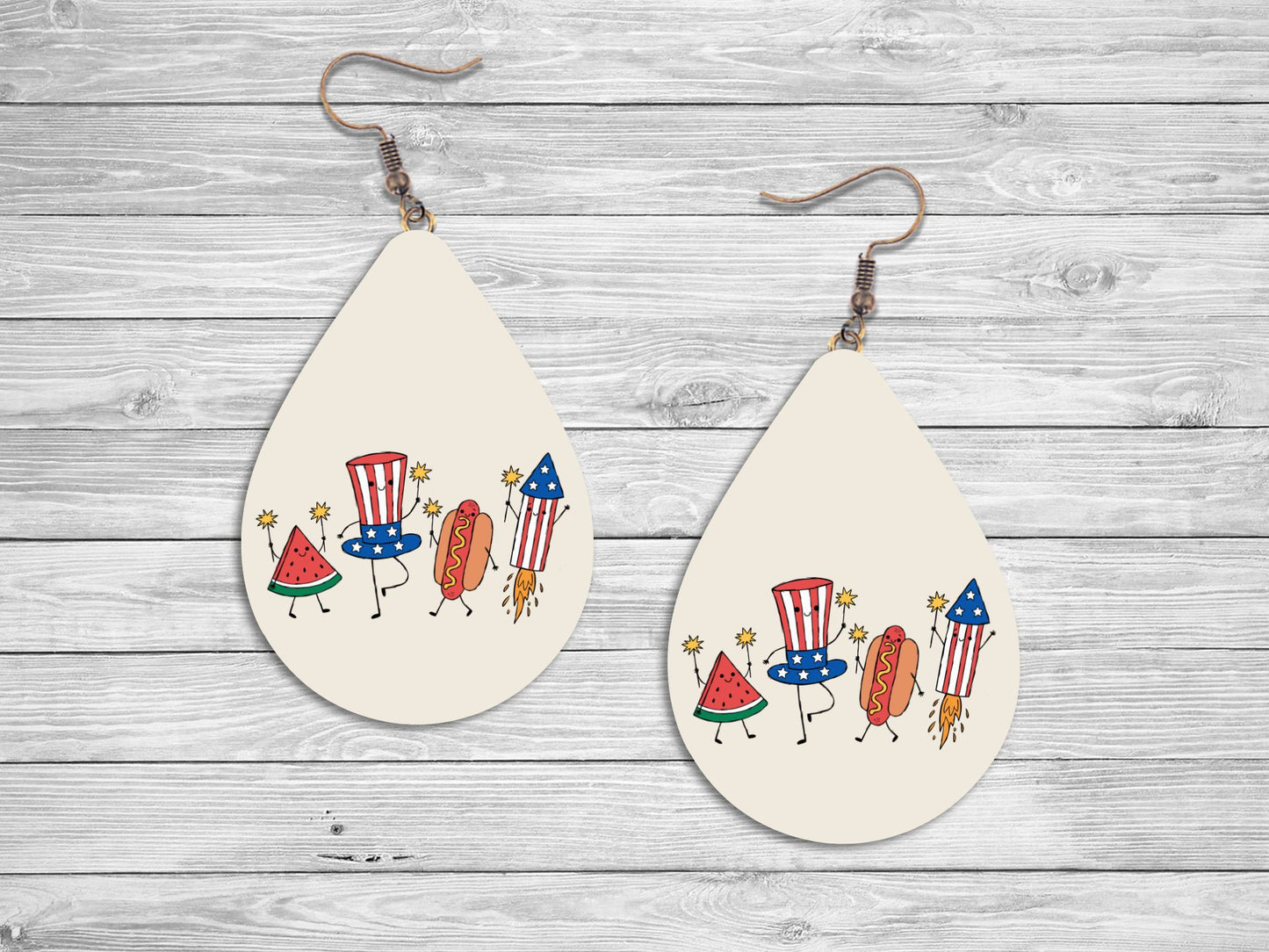 Patriotic Earrings - Choose from many styles