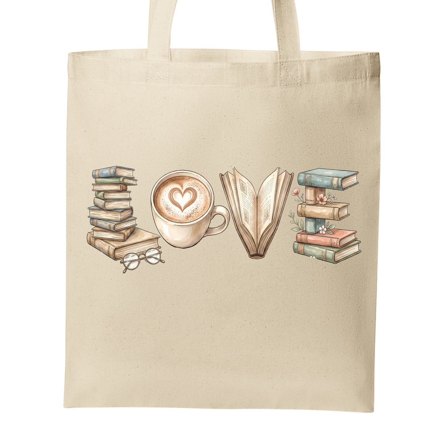 Book Lover Tote Bag - Make it your own - Choose from many designs