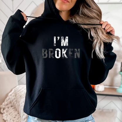I'M OK | I'M BROKEN - Distressed Graphic Apparel