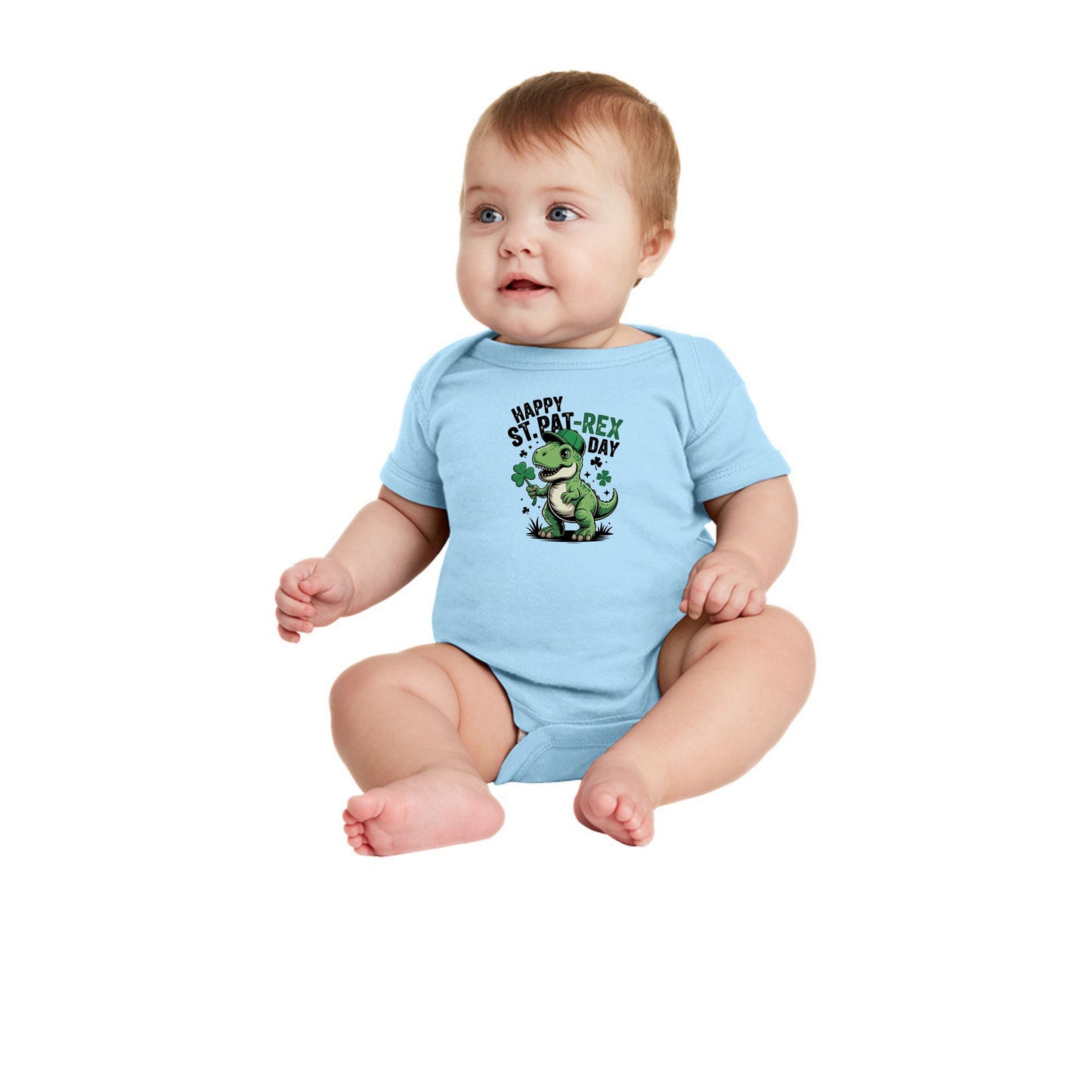 Happy St. Pat-Rex Day - Infant Ribbed Bodysuit