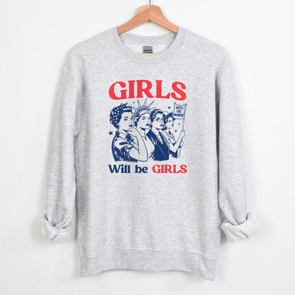 Girls Will Be Girls – Patriotic Graphic T-Shirts & Sweatshirts