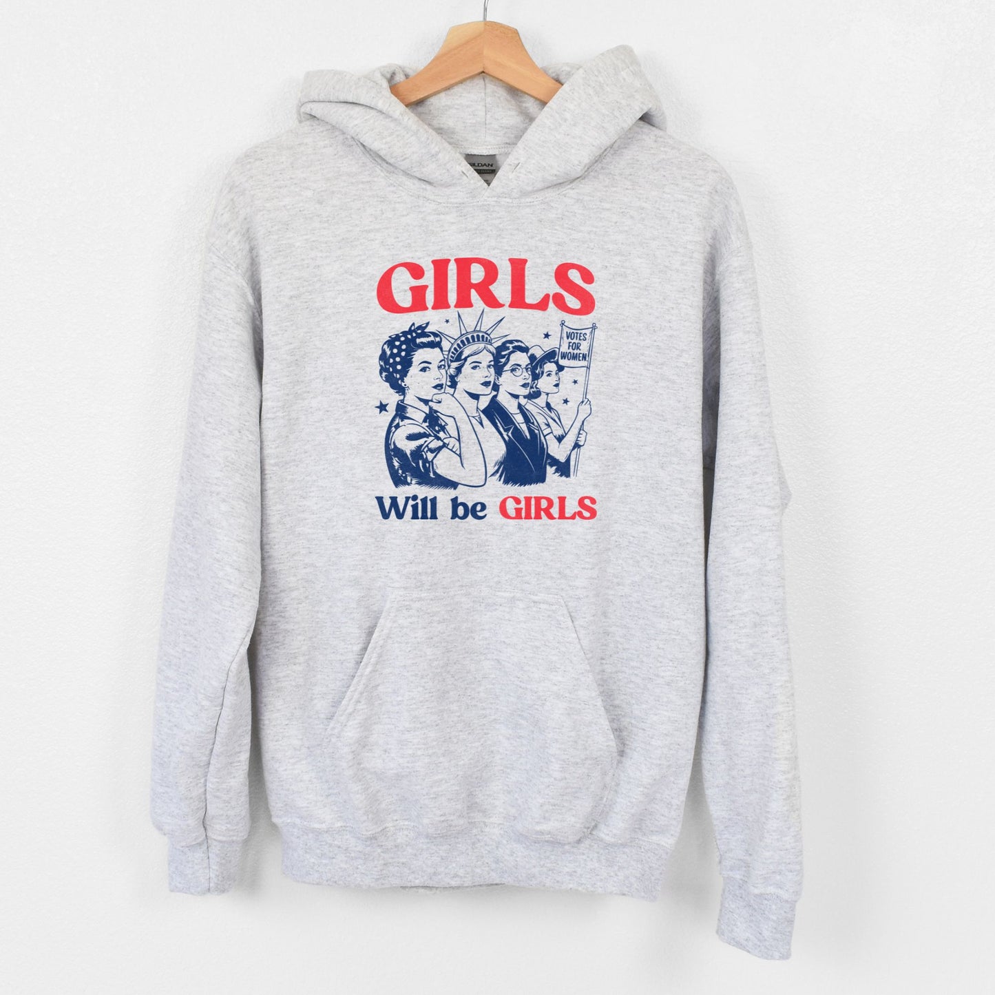 Girls Will Be Girls – Patriotic Graphic T-Shirts & Sweatshirts