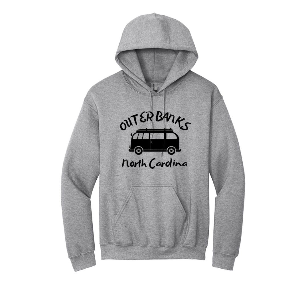 Grey north carolina online hoodie