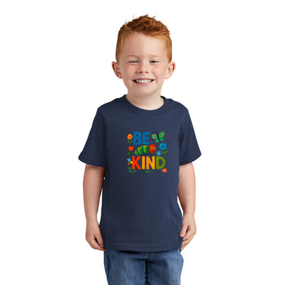 Be Kind - Colorful Caterpillar Toddler T-shirt