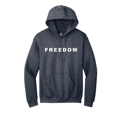 FREEDOM Heavy Cotton Hoodie - Customize with additional add-ons