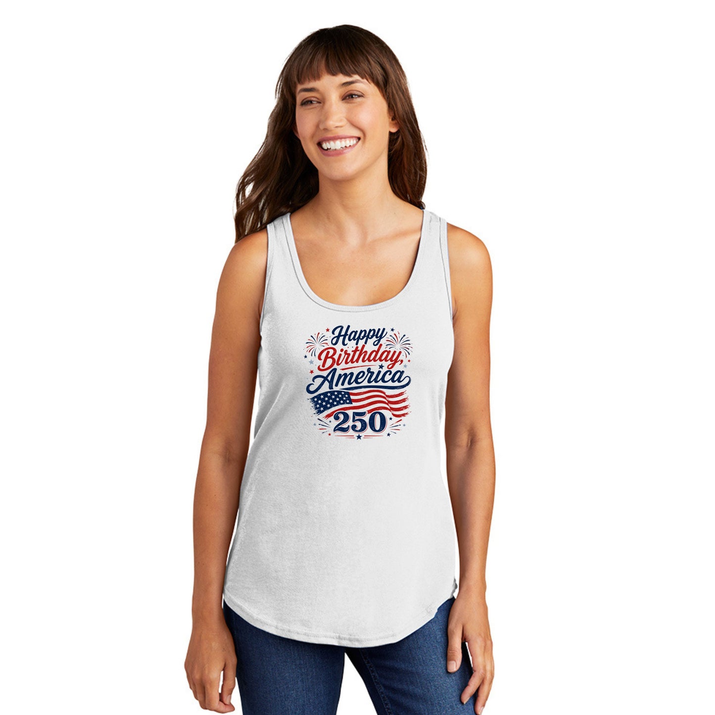 Happy Birthday, America!  - 250 Year Celebration Tee - Available in Adult, Youth, Toddler & Infant sizes