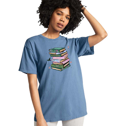 Wicked Songs on Book Bindings  - Comfort Colors ® Heavyweight Ring Spun Tee