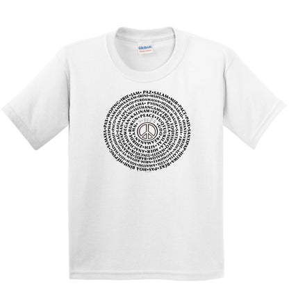 CAN YOU SAY PEACE - Youth Heavy Cotton Short Sleeve T-shirt - CAN YOU SAY PEACE LLC