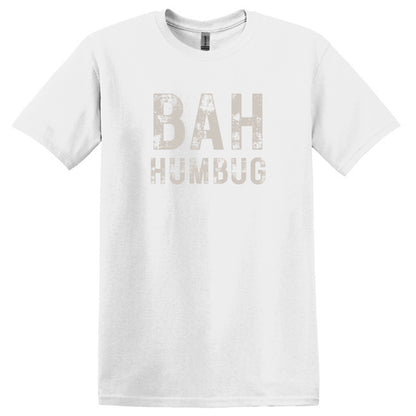 BAH HUMBUG Distressed Top - Available in short sleeve, long sleeve, crewneck or hoodie