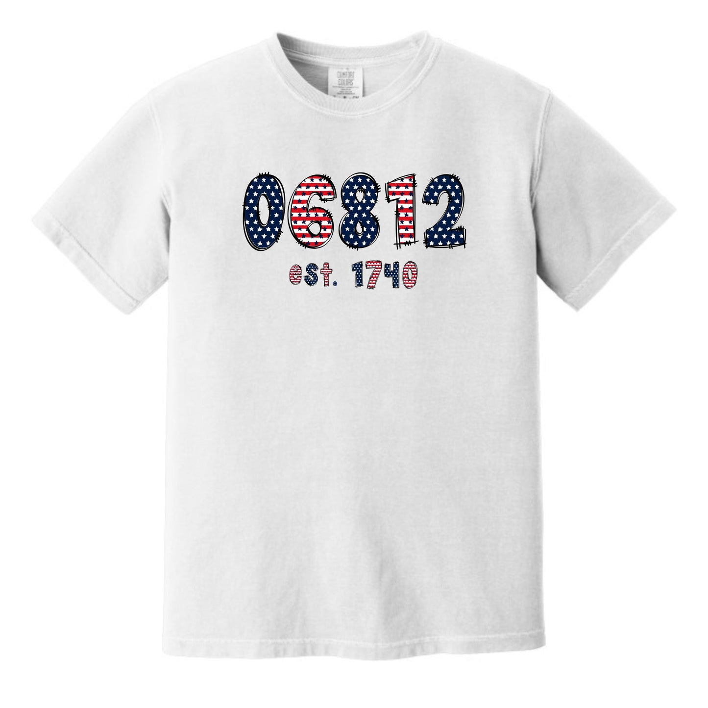 Town Zip Code – Patriotic Graphic T-Shirts & Sweatshirts