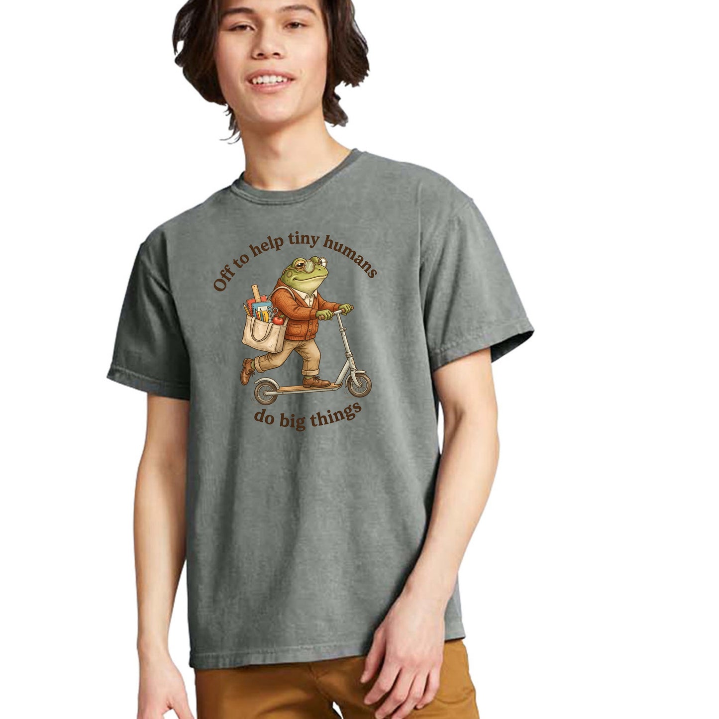 Off to Help Tiny Humans Do Big Things - Comfort Colors ® Heavyweight Ring Spun T-shirt