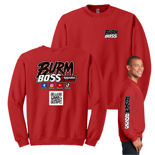 Burm Boss - NEW DESIGN - Gildan Crewneck