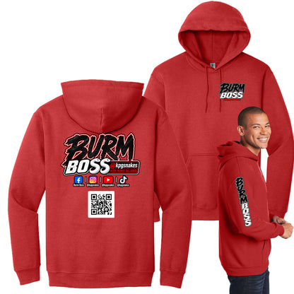 Burm Boss - NEW DESIGN - Gildan Heavy Blend Hoodie