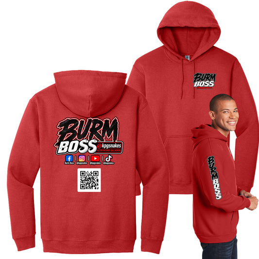 Burm Boss - NEW DESIGN - Gildan Heavy Blend Hoodie