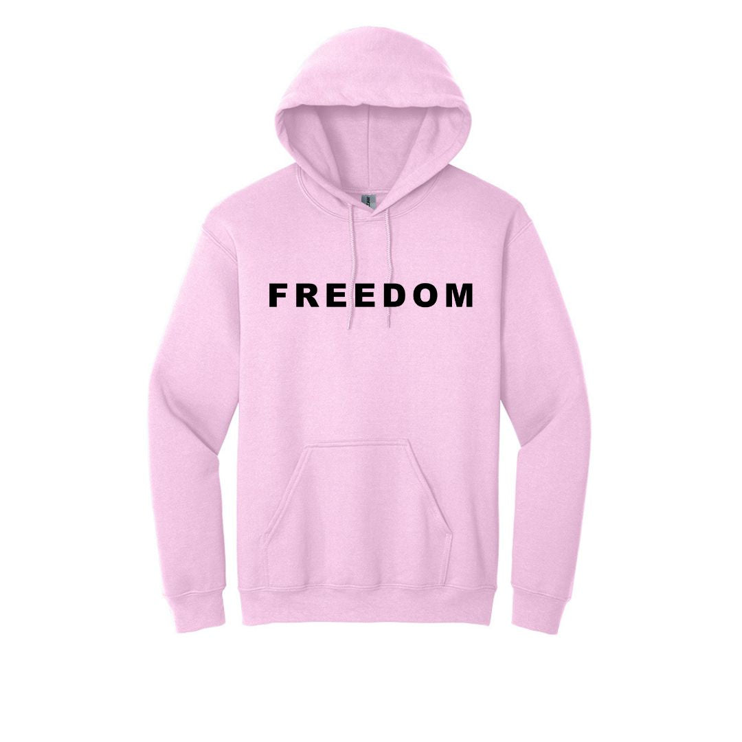 FREEDOM Heavy Cotton Hoodie - Customize with additional add-ons