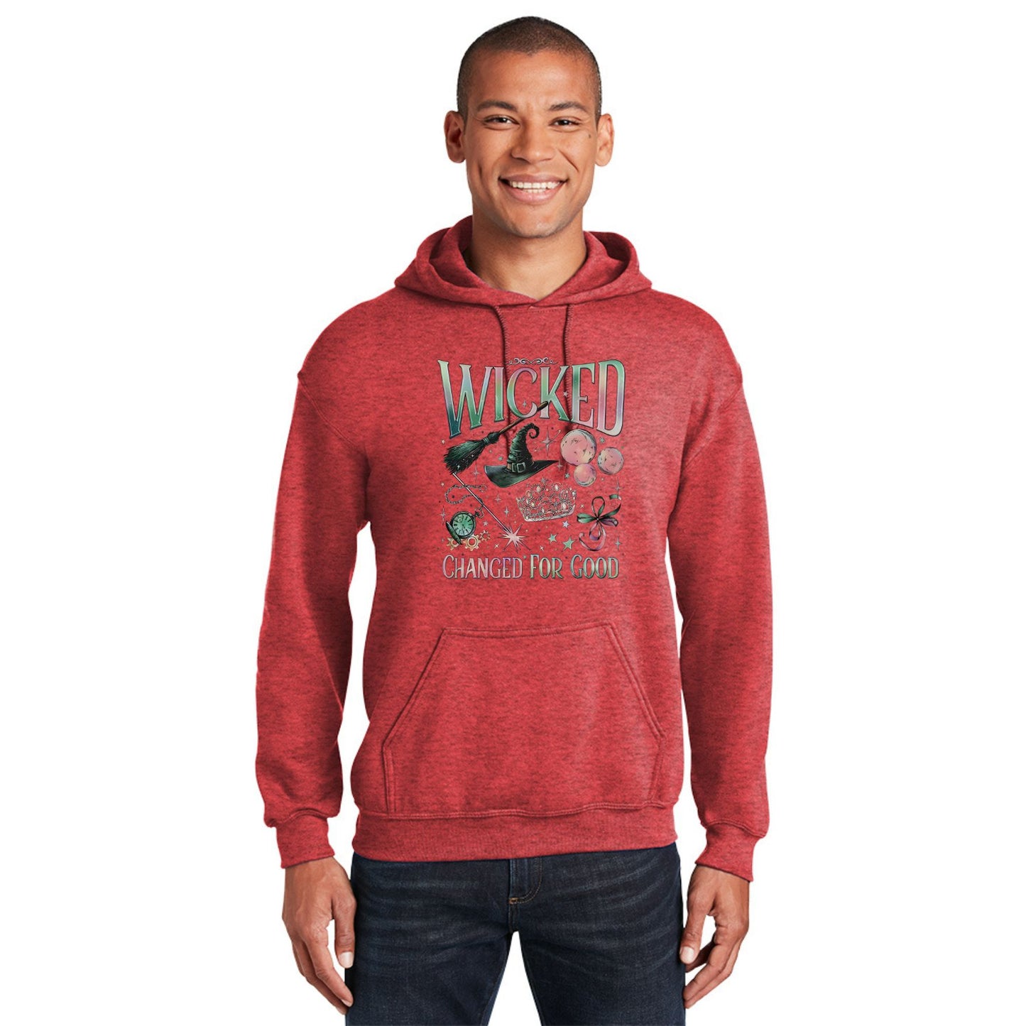 Wicked Changed For Good - Gildan Heavy Cotton Hoodie
