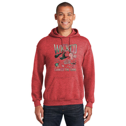Wicked Changed For Good - Gildan Heavy Cotton Hoodie