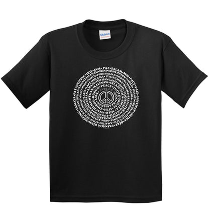 CAN YOU SAY PEACE - Youth Heavy Cotton Short Sleeve T-shirt - CAN YOU SAY PEACE LLC